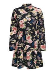 ONLY Dámske šaty ONLSANDY Regular Fit 15285656 BLACK W/LENA FLOWER (Veľkosť S)