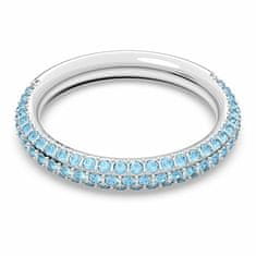 Swarovski Nádherný prsteň s modrými kryštálmi Swarovski Stone 5642903 (Obvod 60 mm)