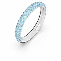 Swarovski Nádherný prsteň s modrými kryštálmi Swarovski Stone 5642903 (Obvod 60 mm)