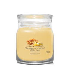 Yankee Candle Aromatická sviečka Signature sklo stredná Autumn Sunset 368 g