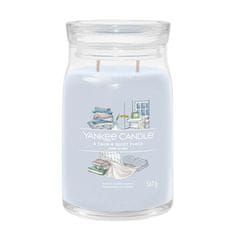 Yankee Candle Aromatická sviečka Signature sklo veľké A Calm & Quiet Place 567 g