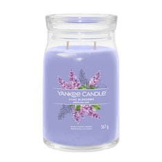 Yankee Candle Aromatická sviečka Signature sklo veľké Lilac Blossoms 567 g