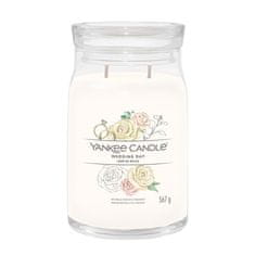 Yankee Candle Aromatická sviečka Signature sklo veľké Wedding Day 567 g