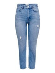 ONLY Dámske džínsy ONLEMILY Straight Fit 15249500 Light Blue Denim (Veľkosť 25/32)