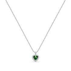 Morellato Očarujúce strieborný náhrdelník so srdiečkom Tesori SAIW134 (retiazka, prívesok)