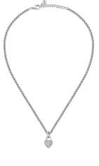 Morellato Romantický oceľový náhrdelník s kryštálmi Abbraccio SABG26