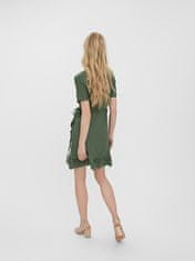 Vero Moda Dámske šaty VMHAYA Regular Fit 10265446 Laurel Wreath (Veľkosť M)