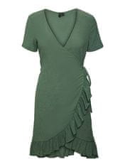 Vero Moda Dámske šaty VMHAYA Regular Fit 10265446 Laurel Wreath (Veľkosť M)