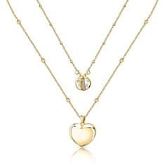 Morellato Pôvabný pozlátený náhrdelník so srdiečkom Istanti SAVZ02