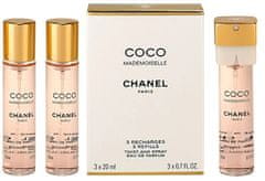 Chanel Coco Mademoiselle – EDP náplň 3 x 20 ml 60 ml