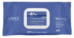 Uriage Čistiace obrúsky Bébé (1st Clean sing Water Wipes) 70 ks