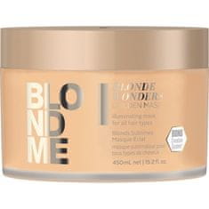 Maska so zlatými pigmentmi pre blond vlasy Blondme Blonde Wonders ( Gold en Mask) (Objem 450 ml)