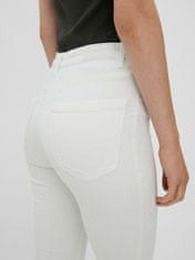 Vero Moda Dámske džínsy VMSOPHIA Skinny Fit 10262685 Bright White (Veľkosť XS/30)