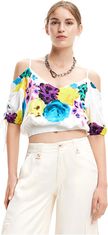 Desigual Dámsky top Blus Bernadette Regular Fit 23SWBW181000 (Veľkosť S)