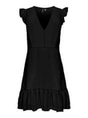 Vero Moda Dámske šaty VMEASY Regular Fit 10286867 Black (Veľkosť XS)