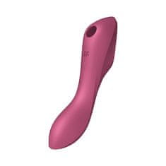 Satisfyer Vibrátor na stimuláciu klitorisu Curvy Trinity 3 Red