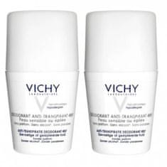 Vichy Súprava guličkových dezodorantov pre citlivú a podráždenú pokožku 2 x 50 ml