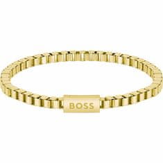 Hugo Boss Moderný pozlátený náramok Chain for him 1580289