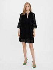 Vero Moda Dámske šaty VMHONEY 10275875 Black (Veľkosť XS)