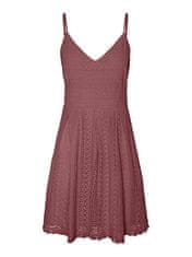 Vero Moda Dámske šaty VMHONEY Regular Fit 10220925 Rose Brown (Veľkosť M)