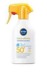 Detský sprej na opaľovanie s pumpičkou SPF 50+ Sun Kids Sensitiv e 270 ml