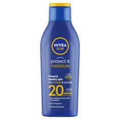 Nivea Hydratačné mlieko na opaľovanie SPF 20 Sun (Protect & Moisture Lotion) 200 ml