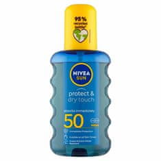 Nivea Neviditeľný sprej na opaľovanie SPF 50 Sun Protect & Dry 200 ml