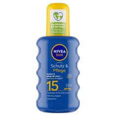 Nivea Sprej na opaľovanie SPF 15 Sun (Moisturising Sun Spray) 200 ml