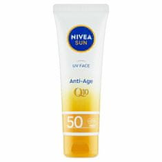 Nivea Protivráskový krém na opaľovanie SPF 50 (UV Face Q10 Anti-Age & Anti-Pigments) 50 ml