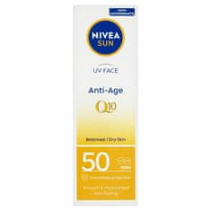 Nivea Protivráskový krém na opaľovanie SPF 50 (UV Face Q10 Anti-Age & Anti-Pigments) 50 ml