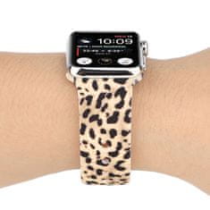 4wrist Silikonový řemínek pro Apple Watch - 42/44/45/49 mm - Cheetah