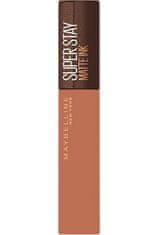 Maybelline Matná dlhotrvajúci tekutý rúž SuperStay Matte Ink Coffee Edition 5 ml (Odtieň 260 Hazelnut Hypnotizer)