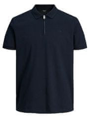 Jack&Jones Pánske polo triko Standard Fit JJEPAULOS 12236235 Navy Blazer (Veľkosť XXL)