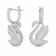 Swarovski Slušivé labutie náušnice 2v1 Iconic Swan 5647545