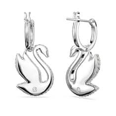 Swarovski Slušivé labutie náušnice 2v1 Iconic Swan 5647545