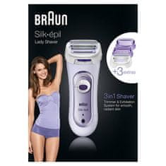 BRAUN Elektrický dámsky holiaci strojček Lady Style 5560 Violet