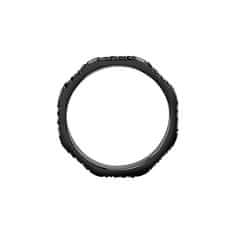 Morellato Nadčasový čierny prsteň s kryštálmi Motown SALS84 (Obvod 61 mm)