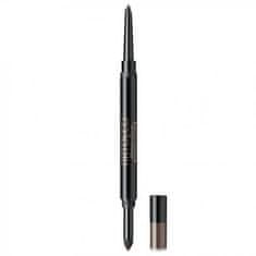 Artdeco Duo ceruzka na obočie s penovým aplikátorom Brow Duo (Powder & Liner) (Odtieň 12 Ebony)