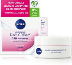 Nivea Výživný denný krém pre suchú pleť SPF 15 ( Nourish ing Day Cream) 50 ml