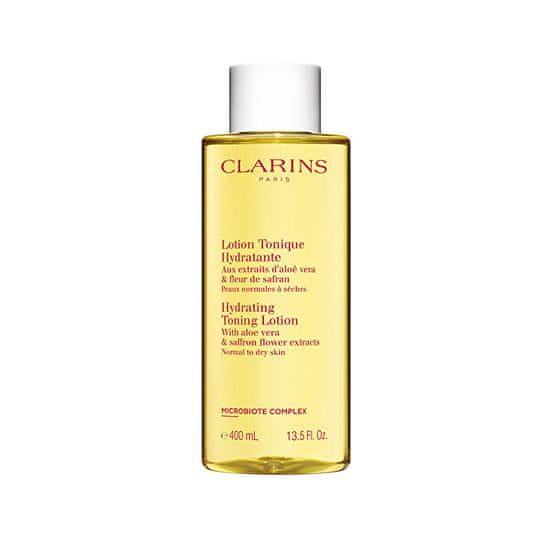 Clarins Hydratačná tonizačná voda pre normálnu až suchú pleť (Hydrating Toning Lotion) 400 ml