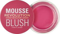 Makeup Revolution Tvárenka Mousse Blush 6 g (Odtieň Grapefruit Coral)