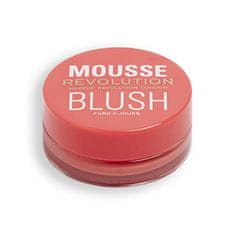 Makeup Revolution Tvárenka Mousse Blush 6 g (Odtieň Grapefruit Coral)