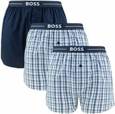 Hugo Boss 3 PACK - pánske trenírky BOSS 50505677-406 (Veľkosť M)