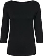Vero Moda Dámske tričko VMPANDA Regular Fit 10274133 Black (Veľkosť XS)