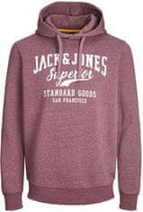 Jack&Jones Pánska mikina JJELOGO Regular Fit 12238250 Port Royale (Veľkosť XXL)