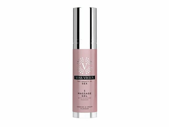 Miss Vivien Masážny gél s diamantovým púdrom (Massage Gel) 50 ml