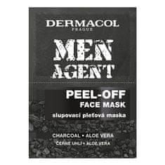 Dermacol Zlupovacia pleťová maska Men Agent (Peel-Off Face Mask) 2 x 7,5 ml