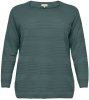 Dámsky sveter CARAIRPLAIN Regular Fit 15193822 Balsam Green (Veľkosť 5XL/6XL)