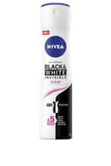 Nivea Antiperspirant v spreji Invisible For Black & White Clear 150 ml