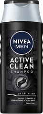 Nivea Šampón s aktívnym uhlím pre mužov Active Clean 250 ml